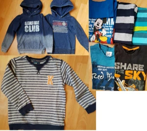 Kanz 👍 Sweatshirt Pullover Rolli's Langarmshirt 🧥 Jungen Gr. 110/116 👍 8-tlg. - Bild 1 von 12