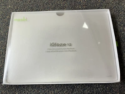 Moshi iGlaze Case for MacBook 12 ultra slim case - Clear - New - Image 1 of 2