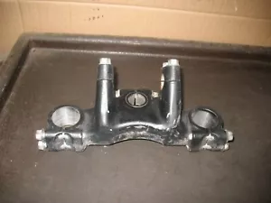 1998 DR350 UPPER FORK TRIPLE CLAMP STEERING STEM HEAD SUZUKI DR 250 350 - Picture 1 of 5