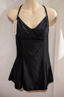 Nuevo con etiquetas Traje de baño vintage Michael Kors de Trulo negro de una pieza 10 Foto 1 de 4