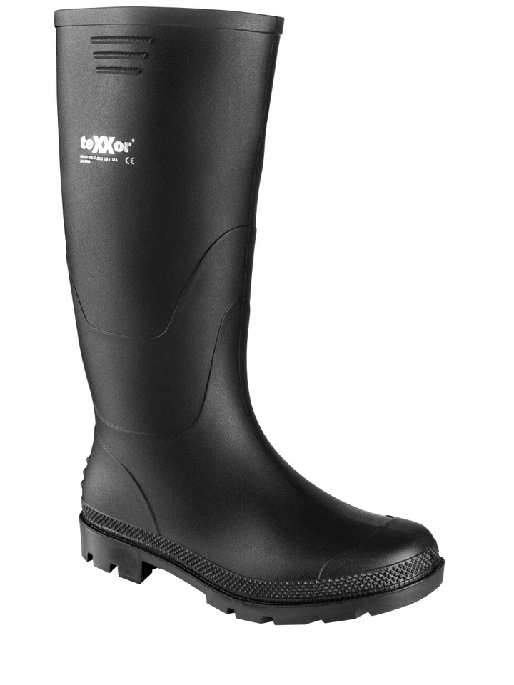 teXXor PVC Berufsstiefel Gummistiefel Stiefel Arbeitsstiefel Regenstiefel Garten - Bild 1 von 1
