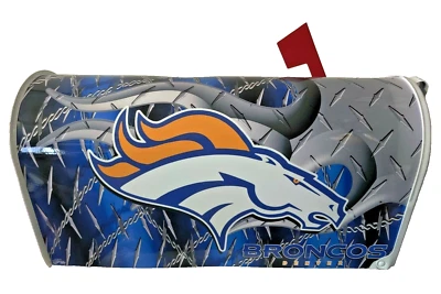 Buzón personalizado JUMBO DENVER BRONCOS~CAMISETAS~SOMBREROS~CASCOS~NFL Foto 1 de 3