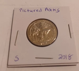 San Francisco 2018 Mint Michigan Pictured Rocks Quarter serie ATB. - Imagen 1 de 2