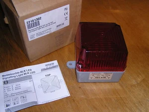 New - FHF 22161302 LED Signal light BLK LED 24 VDC red FHF22161302 original box - Picture 1 of 6