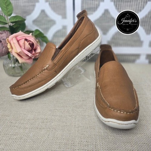 Mocassino veneziano Timberland nuovo senza etichette marrone sabbia taglia 13