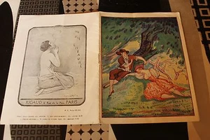 PROGRAMM THEATER DE LA SCALA Saison 1923 1924 Die Frau mit Bart - Bild 1 von 3