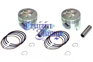 80-81 HONDA CB400T CB400N 70.50mm STD PISTONS SET 2 PISTONS 10-H447PS - Picture 1 of 1