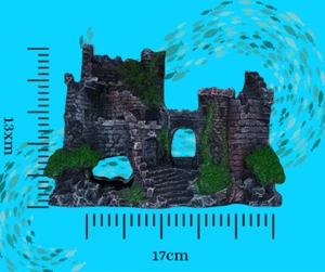 HARZ AQUARIUM ORNAMENT 17X13cm BRANDNEU - Bild 1 von 6