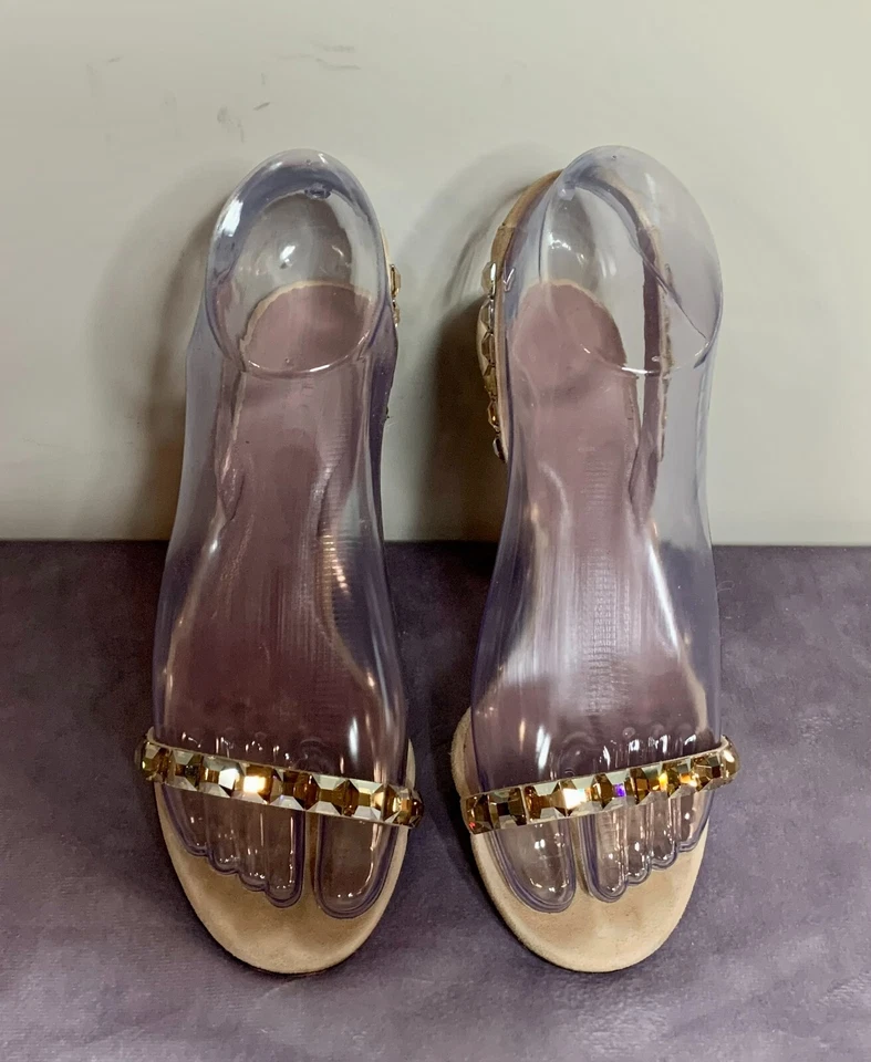 Женские сандалии с кристаллами бренд Gucci размер 35 - Изображение 1 из 4