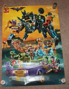 The Lego Batman Movie poster 19" x 26" inches - Double sided from Target - Picture 1 of 4