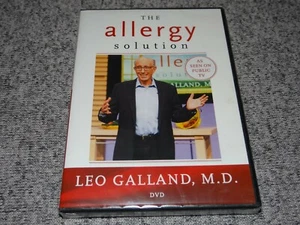 THE ALLERGY SOLUTION by Leo Galland, MD New & Sealed DVD Integrative Medicine - Picture 1 of 2