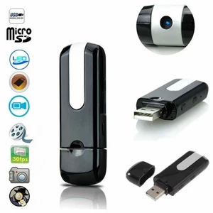 Hot Mini Spy Hidden DV DVR U8 USB Disk HD Camera Cam Motion Detector 720x480 ACl - Picture 1 of 12