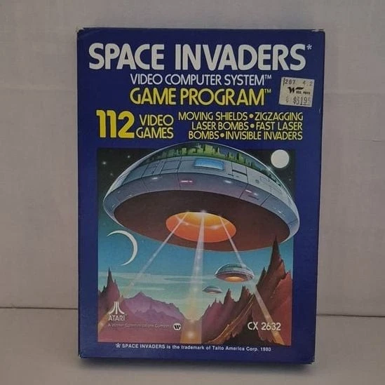 Vintage Atari Space Invaders Video Game CIB, CX 2632 (1980) | eBay