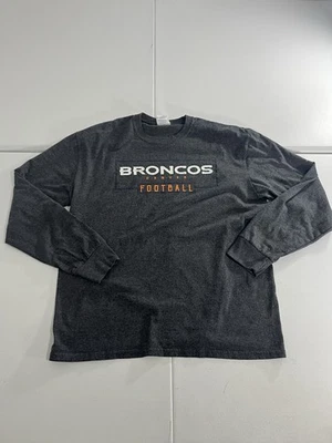Camisa de manga larga Denver Broncos talla grande para hombre  Foto 1 de 4