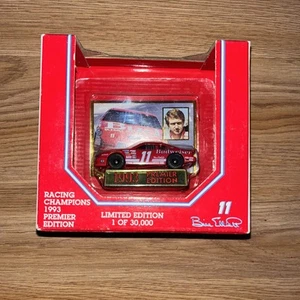 1993 Bill Elliott Racing Champions Nascar Premier Edition #11 Budweiser Ford - Picture 1 of 3