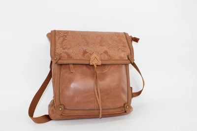 Mochila Convertible The Sak Bandolera Ventura Cuero Tabaco Floral Nueva $219 Foto 1 de 4