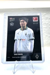 Topps Now Bundesliga Rookie Shio Fukuda /10  Mönchengladbach Japan RC Card 106 - Picture 1 of 2