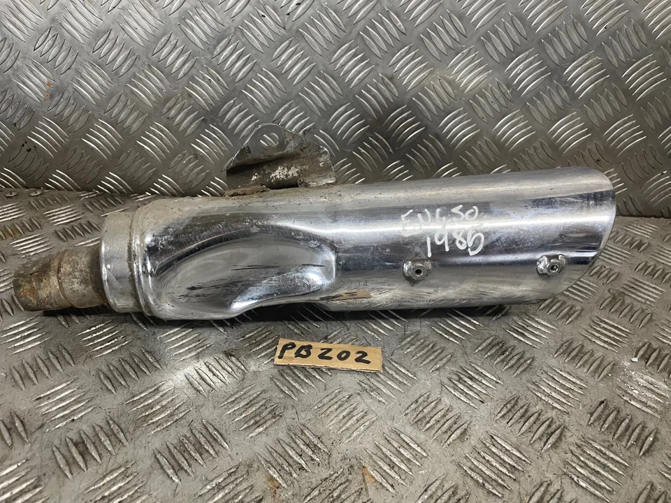 KAWASAKI EN450 left silencer 1985 - Image 1 of 4