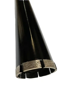 Broca de núcleo de diamante prefundida de 4,5 pulgadas taladro húmedo/seco concreto, asfalto, piedra - Imagen 1 de 5