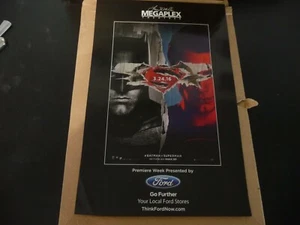 BATMAN VS SUPERMAN ADVERTIZING SMALL POSTER 17 X 11 - Picture 1 of 3