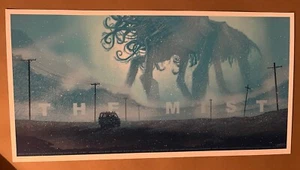 Póster de la película de misterio The Mist Mondo firmado Daniel Danger impresión artística película Darabont - Imagen 1 de 4