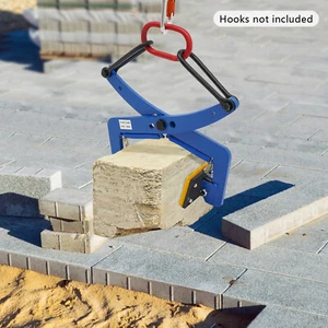 Stone Lifting Clamp Q235 Steel Stone Carrying Clamp Vertical Stone Lifting Clamp - Picture 1 of 21