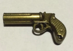 CLUE MASTER DETECTIVE ~ Revolver WAFFE ~ Spiel Ersatzteil Medaille Stück - Bild 1 von 2