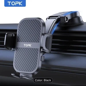 "TOPK D38-C Car Phone Holder: Adjustable Mount for Dashboard" - Zdjęcie 1 z 4