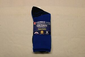 Gildan Game Socks Two Pairs Size 6-12 NWT
