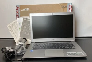 Acer CB3-431-C31R 14" Chromebook | Intel Celeron 2GB RAM 32 GB eMMC | Boxed - Picture 1 of 12