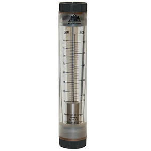 PRM 5-40 GPM Rotameter Viton Seals 1” FNPT Connect Water Flow Meter - Picture 1 of 3