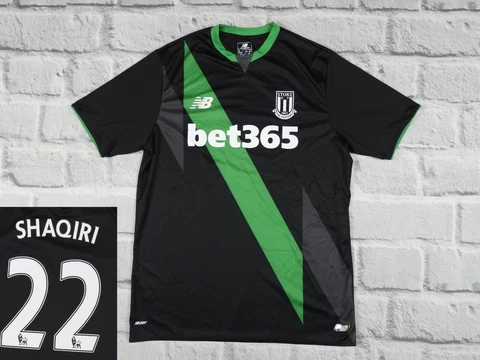 Shaqiri Stoke City away Football jersey  Shirt 2015/2016  size L Cover