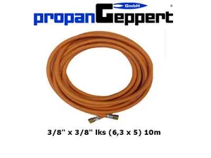 Gas Schlauch Propan 3/8" x 3/8" lks (6,3x5) 10m Brenner, Heizgebläse - Bild 1 von 1