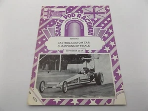 Programa Santa Pod 1972 24/9/72 - Finales de campeonato BDR&HRA - carreras de resistencia - Imagen 1 de 1