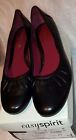 Black LEATHER Shoes with Ruche Detail Size 10W Easy Spirit - BNIB RRP 65.00