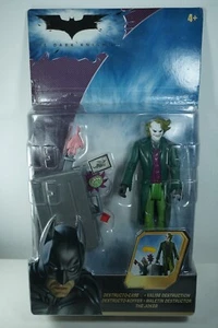 Mattel BATMAN The Dark Knight Heath Ledger Joker Figure Destructo Case 5'' MOC - Picture 1 of 10