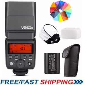 Godox V350S 2.4G TTL Li-ion Camera Flash 1/8000s Wireless Transmission For Sony - Picture 1 of 11