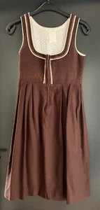 Damen Trachten Dirndl ärmellos braunca. Gr. 38 v. Eger Dirndl - Picture 1 of 4