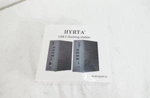 Hyrta USB-C Docking Station Model DC009-AL - Picture 1 of 2
