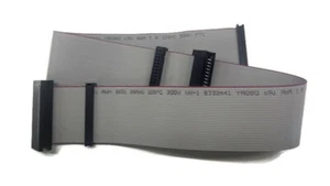 Câble ruban d'entraînement de disquette 36" 3 pieds universel 34 broches pour disques 3,5" et/ou 5,25" - Photo 1/7