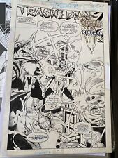 Dave Simons Splash Page  Marvel Comics Presents 44.  Dr Strange Great Page
