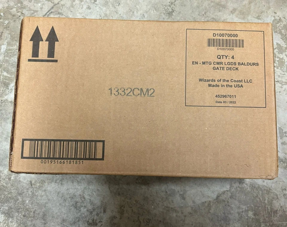 MTG Commander Legends Battle For Baldur's Gate ENGLISH Commander Decks Set of 4 - Bild 1 von 3