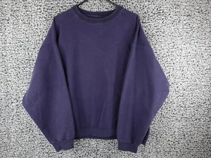 Sudadera De Colección Años 90 Starter ProBo Blanco Cuello Redondo Pesado Azul Hombres Talla L - Imagen 1 de 11