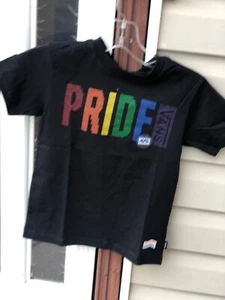 Black Tee, by Vans by Pride Kids size 4/s - Picture 1 of 8