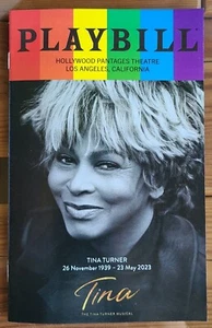 TINA - The Tina Turner Musical 2023 PLAYBILL Los Angeles Hollywood Pantages - Picture 1 of 22