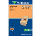 Menalux 2106 P Staubsaugerbeutel für Moulinex Power pack, CE 4 Staubsauger