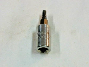 Cornwell Tools TR20 1/4" Drive Cromo Resistente a Manipulaciones Torx Socket - Imagen 1 de 4