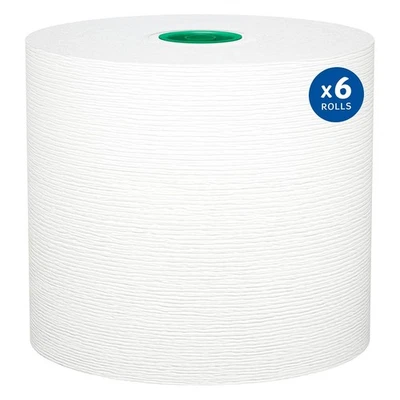 Toallas de papel en rollo duro Kleenex (25630) con bolsillos absorbentes premium,...  Foto 1 de 4