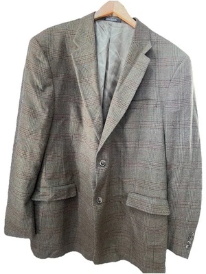 Vtg Austin Reed Men's Wool 2 Button Wool Tweed Blazer Size 48L USA, Union - Image 1 of 4