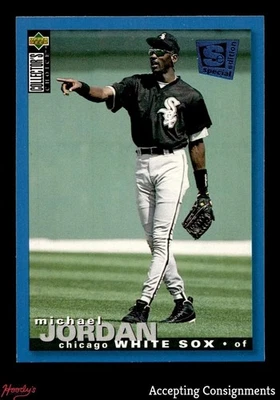 Collector's Choice SE #238 1995 Michael Jordan White Sox Foto 1 de 2